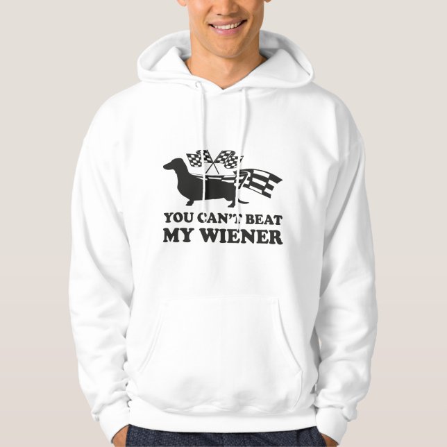 Veste À Capuche Tu ne peux pas battre mon évier (Devant)