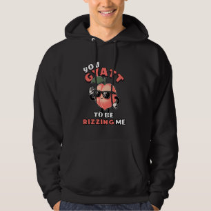 Veste À Capuche Tu Veux Me Rizer Drôle Gyatt Peach Meme
