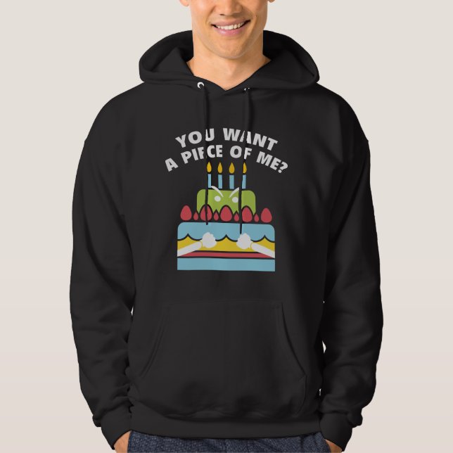 Veste À Capuche Tu Veux Un Morceau De Moi ? (Devant)