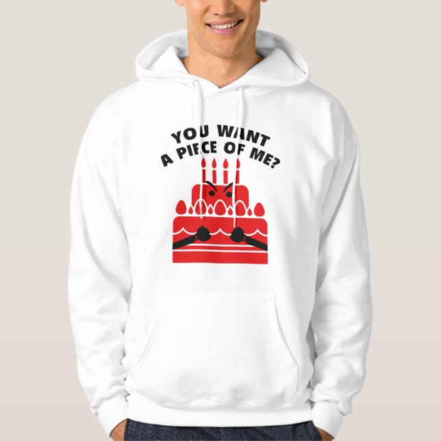Veste À Capuche Tu Veux Un Morceau De Moi ? (Devant)