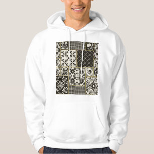 Veste À Capuche Tuiles de Majolica Motifs islamiques.