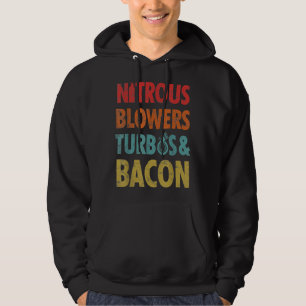 Veste À Capuche turbos et T-shirt bacon