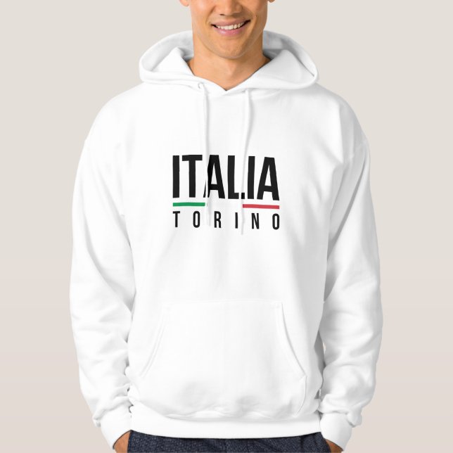 Veste À Capuche Turin Italie (Devant)