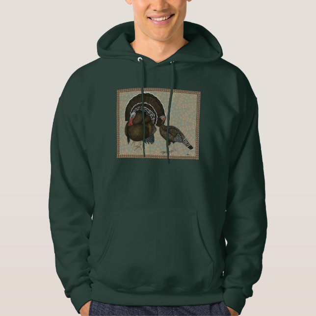 Veste À Capuche Turkeys Standard Bronze Portrait (Devant)