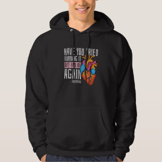 Veste À Capuche Turn It Off And On Again Adenosine Cardiac Nurse