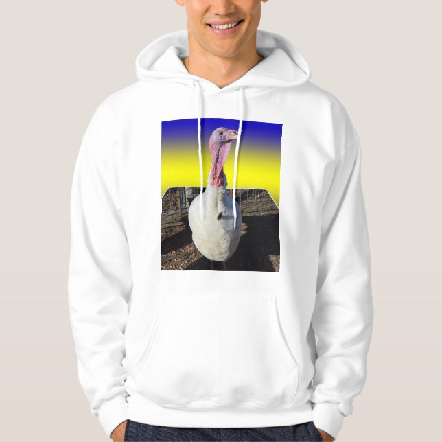 Veste À Capuche Turquie Dimensional Popout Art, (Devant)