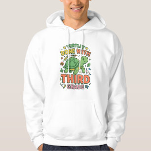 Veste À Capuche Turtley Fait Avec T-Shirt De L'École De Tortue De