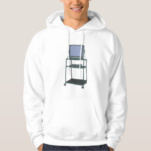 Veste À Capuche TV et chariot VCR Classe 80s 90s Funny School