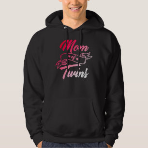 Veste À Capuche Twin Mama Pour Maman Of Twins Mothers Day