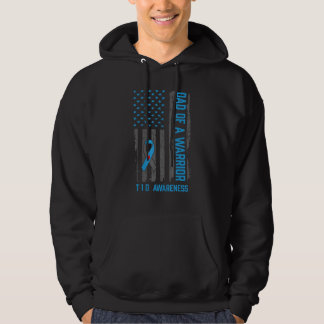 Veste À Capuche Type 1 Diabetes Awareness T1D Dad of Warrior Type 