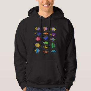 Veste À Capuche Type d'océan de poisson