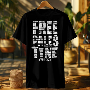 Veste À Capuche typographie de gaza libre de palestine