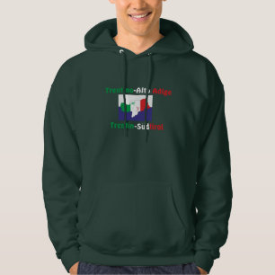 Veste À Capuche Tyrol du Sud - Alto Adige - Italie - T-shirt itali