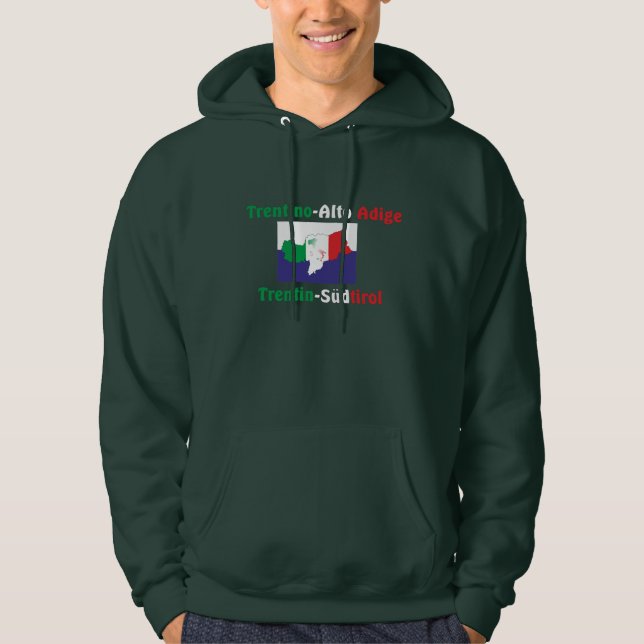 Veste À Capuche Tyrol du Sud - Alto Adige - Italie - T-shirt itali (Devant)