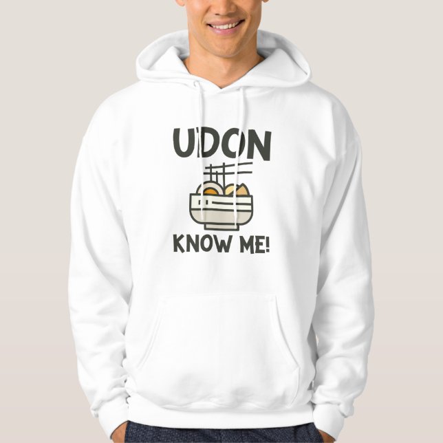 Veste À Capuche Udon Me Connaît (Devant)
