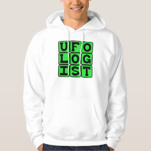 Veste À Capuche Ufologue, étude des soucoupes volantes