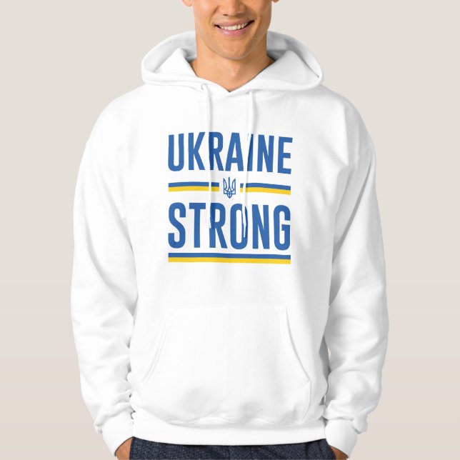 Veste À Capuche Ukraine forte (Devant)