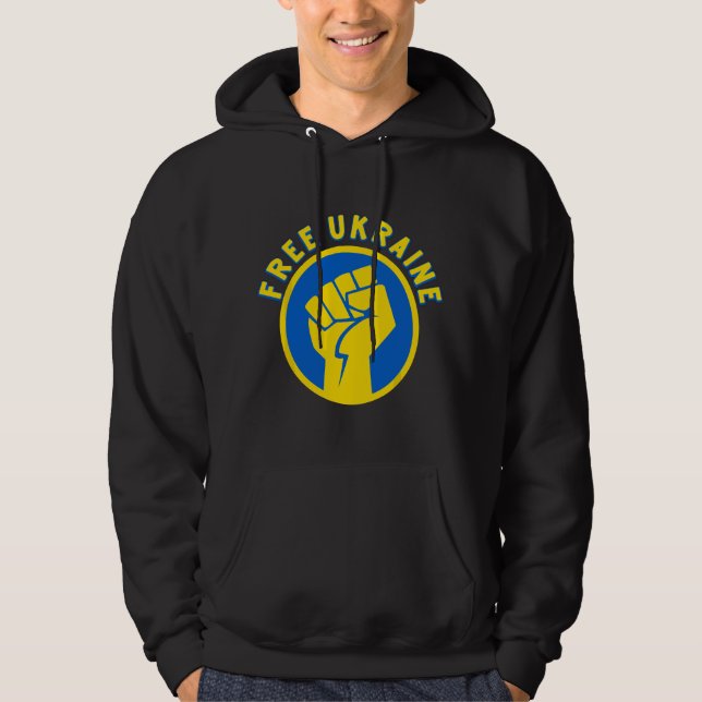 Veste À Capuche Ukraine libre  (Devant)