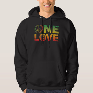 Veste À Capuche Un Amour Pour La Rasta De Reggae