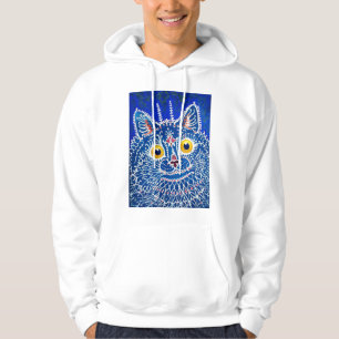 Veste À Capuche Un chat dans le style gothique par Louis Wain