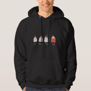 Veste À Capuche Un Deux Trois Cat Cute Kitten Kitty Lover Christma