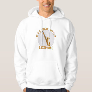 Veste À Capuche Un grand jour pour le saxophone
