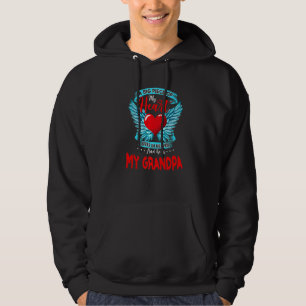 Veste À Capuche Un Gros Morceau De Mon Coeur Vit Au Ciel Il Est Mo