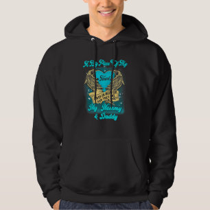 Veste À Capuche Un Gros Morceau De Mon Coeur Vit Dans Le Ciel Mama