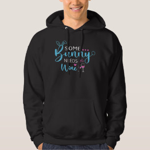 Veste À Capuche Un Lapin A Besoin D'Une Chemise À Vin Funny Bunny 