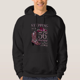 Veste À Capuche Un pas dans mon 56e anniversaire avec la grâce de