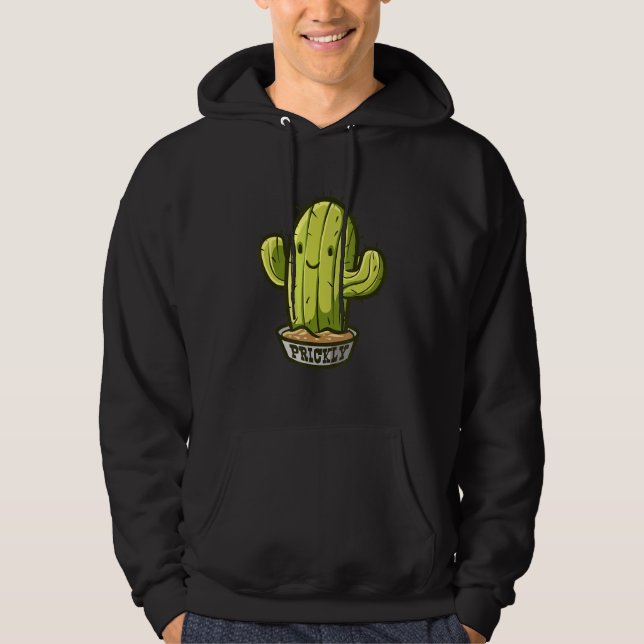 Veste À Capuche Un Plante du désert Plante, Cactus (Devant)