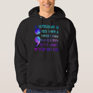 Veste À Capuche Un Semicolon Est Utilisé Lorsqu'Une Phrase Aurait