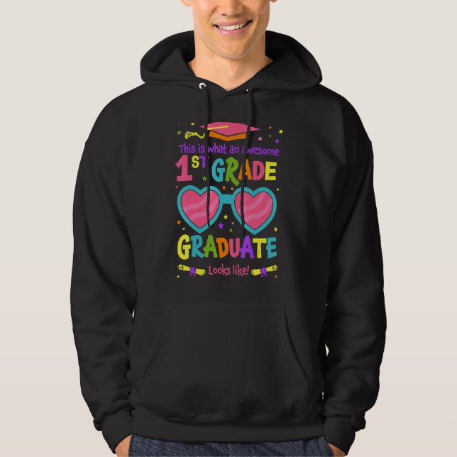 Veste À Capuche Un superbe baccalauréat de 1ère année ressemble à  (Devant)