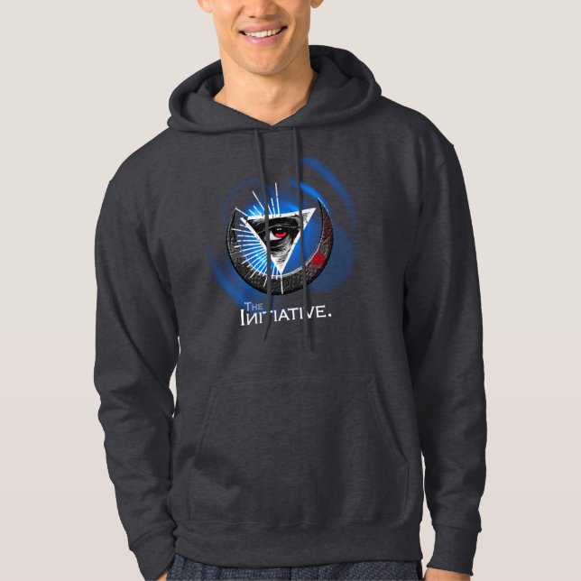 Veste À Capuche Un Sweatshirt À L'Oeil De L'Initiative (Devant)