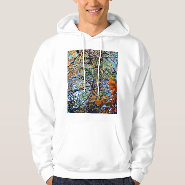Veste À Capuche Une gamme de feuilles (Devant)