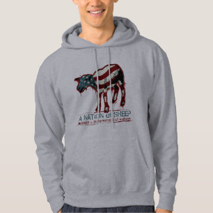 Veste À Capuche Une nation de T-shirt de moutons