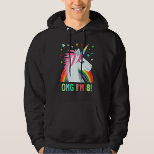 Veste À Capuche Unicorn Anniversaire Pour 8 Ans Jeune Fille Garçon