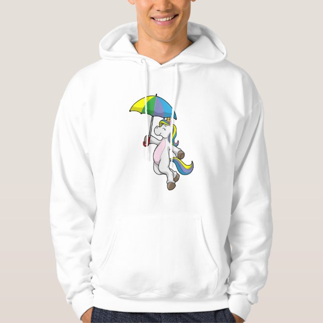 Veste À Capuche Unicorn avec Umbrella (Devant)