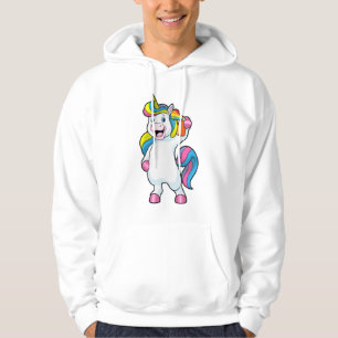Veste À Capuche Unicorne comme coiffeur avec aérosol