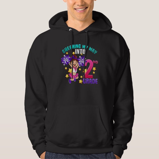Veste À Capuche Uniforme de meneuse de claque de 2e année Enfants  (Devant)