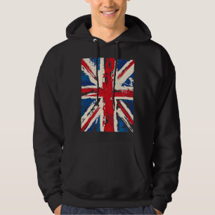 Veste À Capuche Union Jack britannique Angleterre Royaume-Uni Bros