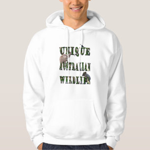 Veste À Capuche Unique logo australien de la faune,