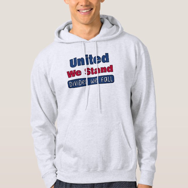 Veste À Capuche Unis Nous Tenons (Devant)