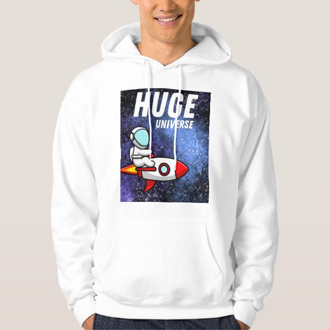 Veste À Capuche univers immense (Devant)