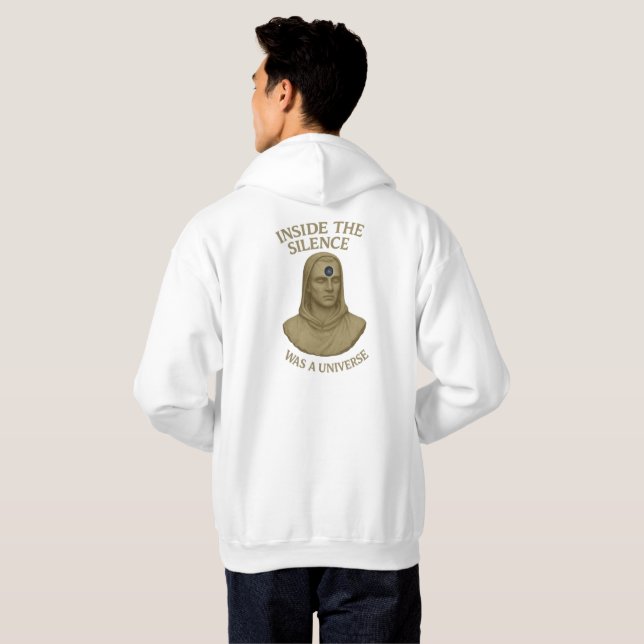Veste À Capuche Univers intérieur – À l'intérieur du silence (Dos entier)