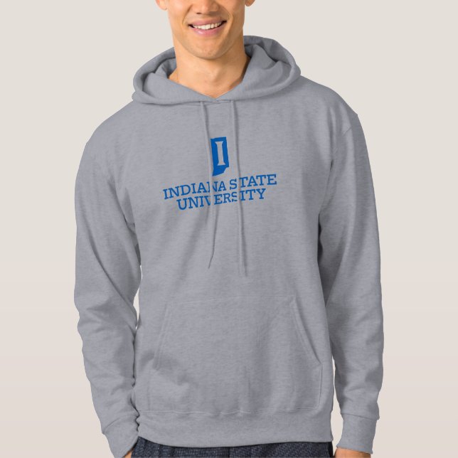 Veste À Capuche Université d'État de l'Indiana (Devant)