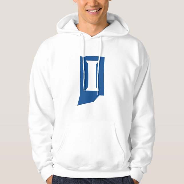 Veste À Capuche Université d'État de l'Indiana (Devant)