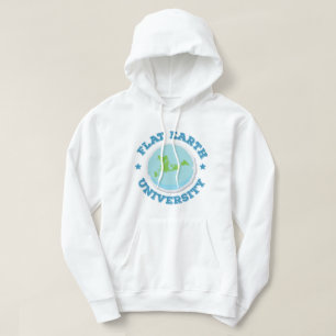 Veste À Capuche Université plate de la terre -- Bleu