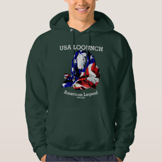 VESTE À CAPUCHE USA LOOUNCH
