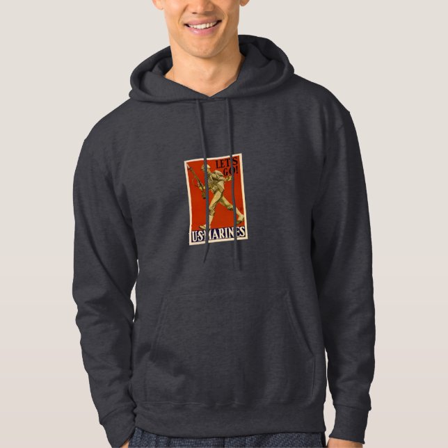 VESTE À CAPUCHE USMC 3 DE 2ÈME GUERRE MONDIALE (Devant)